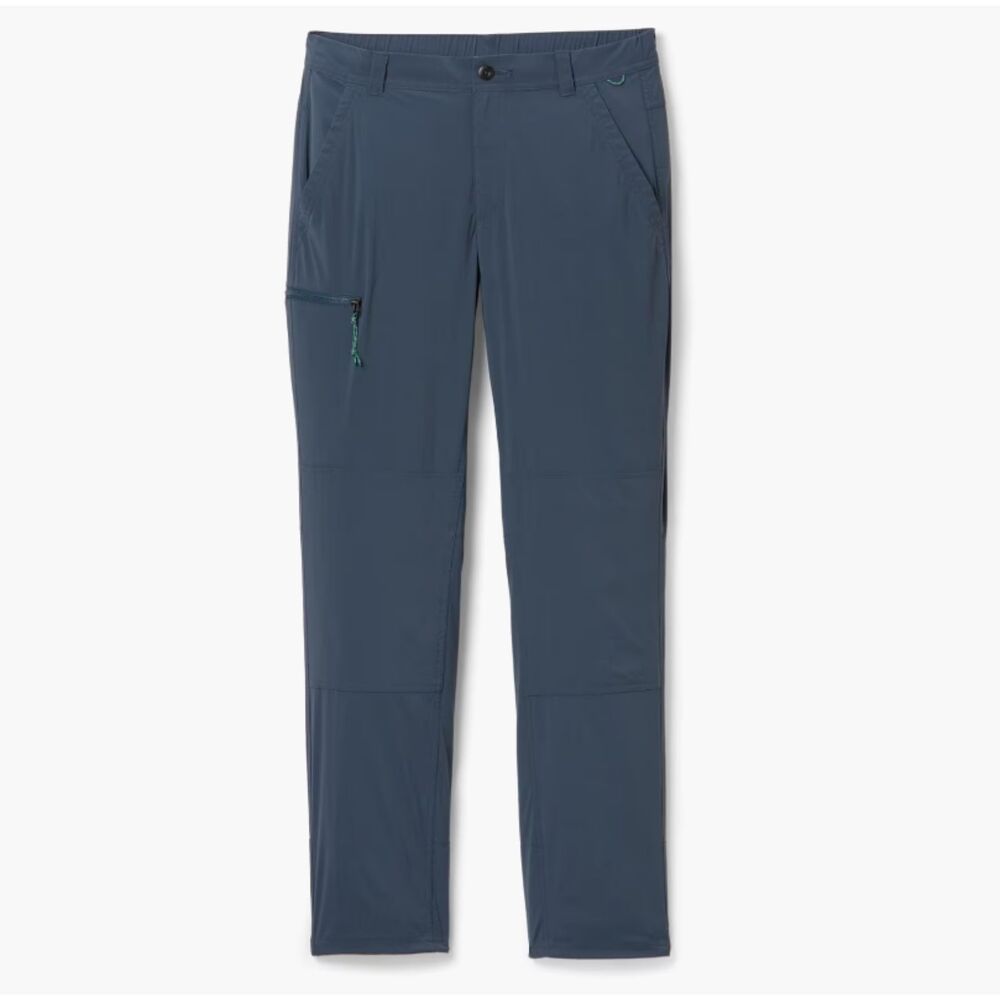 REI Trailmade Hiking Pants 10 Blue Women's Cargo Straight Leg Stretch Gorpcore